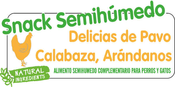El Snack Semihumedo Delicias de Pavo