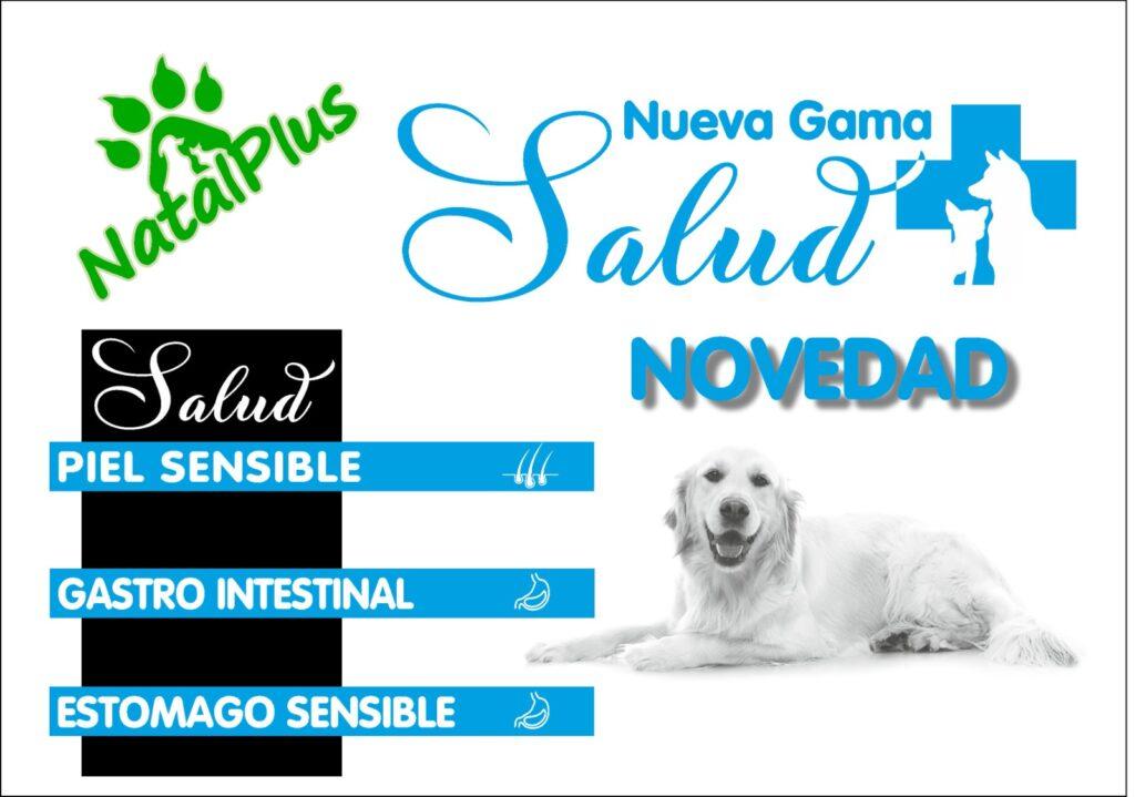 Imagen destacada de la nueva gama 'Salud' de NatalPlus, resaltando la innovación y compromiso con el bienestar de las mascotas.