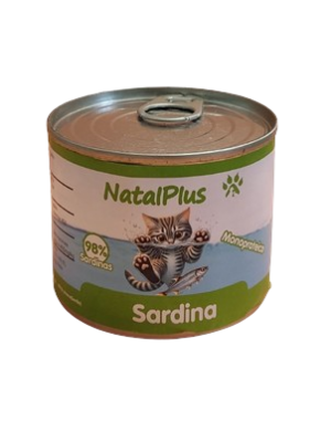 Comida Húmeda Gatos - Sardina Monoproteico 200gr